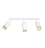 Emibig Deckenleuchte Hiro Stahl Weiß | Geeignet für 3x GU10 - Max 10W